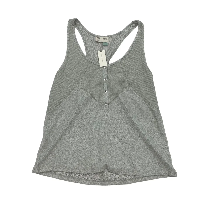 women's tops with lace-up frontsGREY SATURDAY/SUNDAY TOP SLEEVELESS, Size L