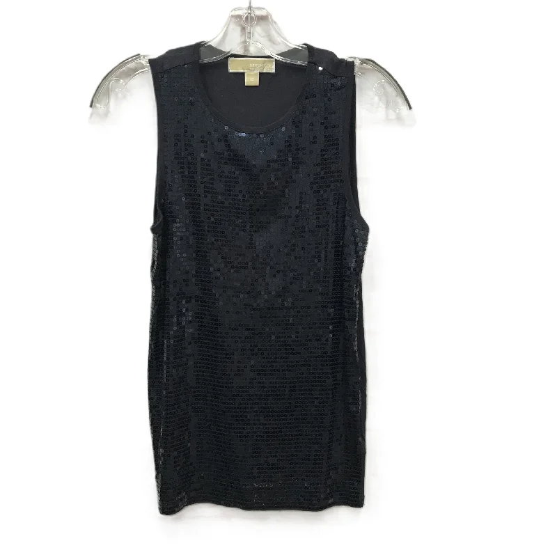 women's tops for those who want to make a bold fashion statement with their choice of topsNavy Top Sleeveless By Michael By Michael Kors, Size: Xs