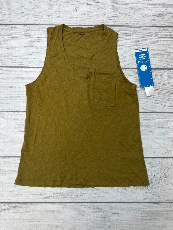 women's tops for layeringOlive Top Sleeveless Madewell, Size S