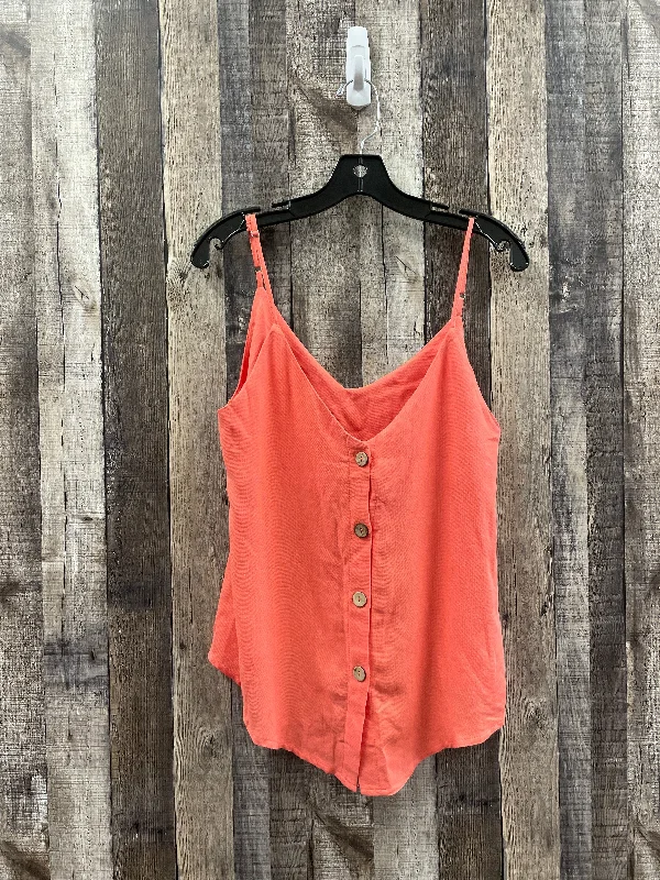 off-the-shoulder women's topsOrange Top Sleeveless La Miel, Size L