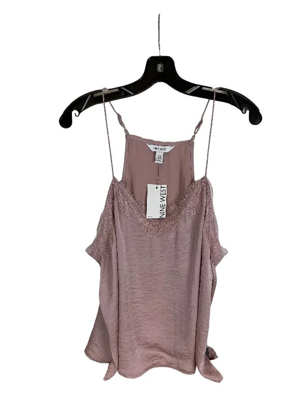 women's tops that offer a perfect blend of style, comfort, and affordabilityPink Top Sleeveless Nine West, Size Xxl