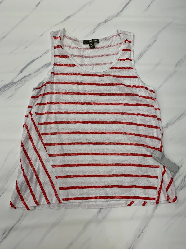 plus-size women's topsStriped Pattern Top Sleeveless Tommy Bahama, Size Xl