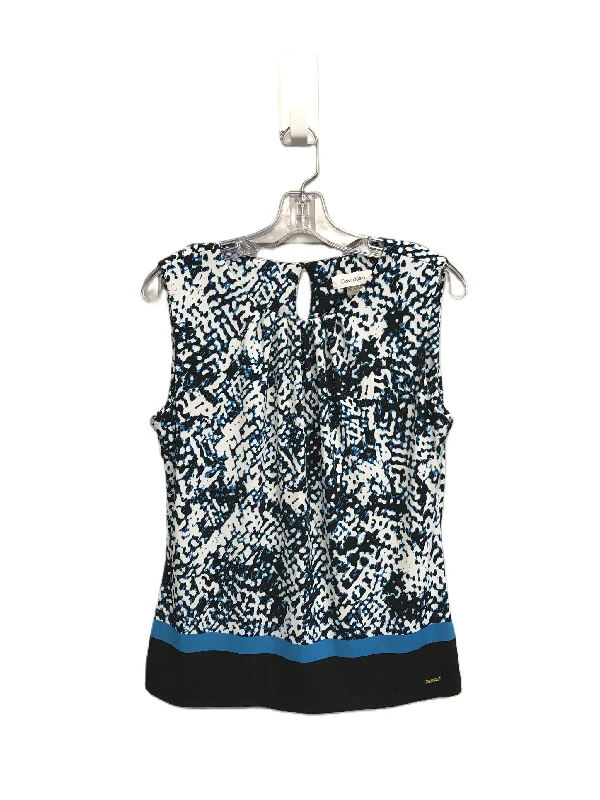 women's tops for those who want to stay cool and chic during warmer weatherTop Sleeveless By Calvin Klein  Size: M