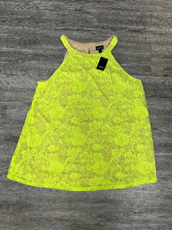 women's tops for those who believe in expressing their individuality through fashionYellow Top Sleeveless Torrid, Size L