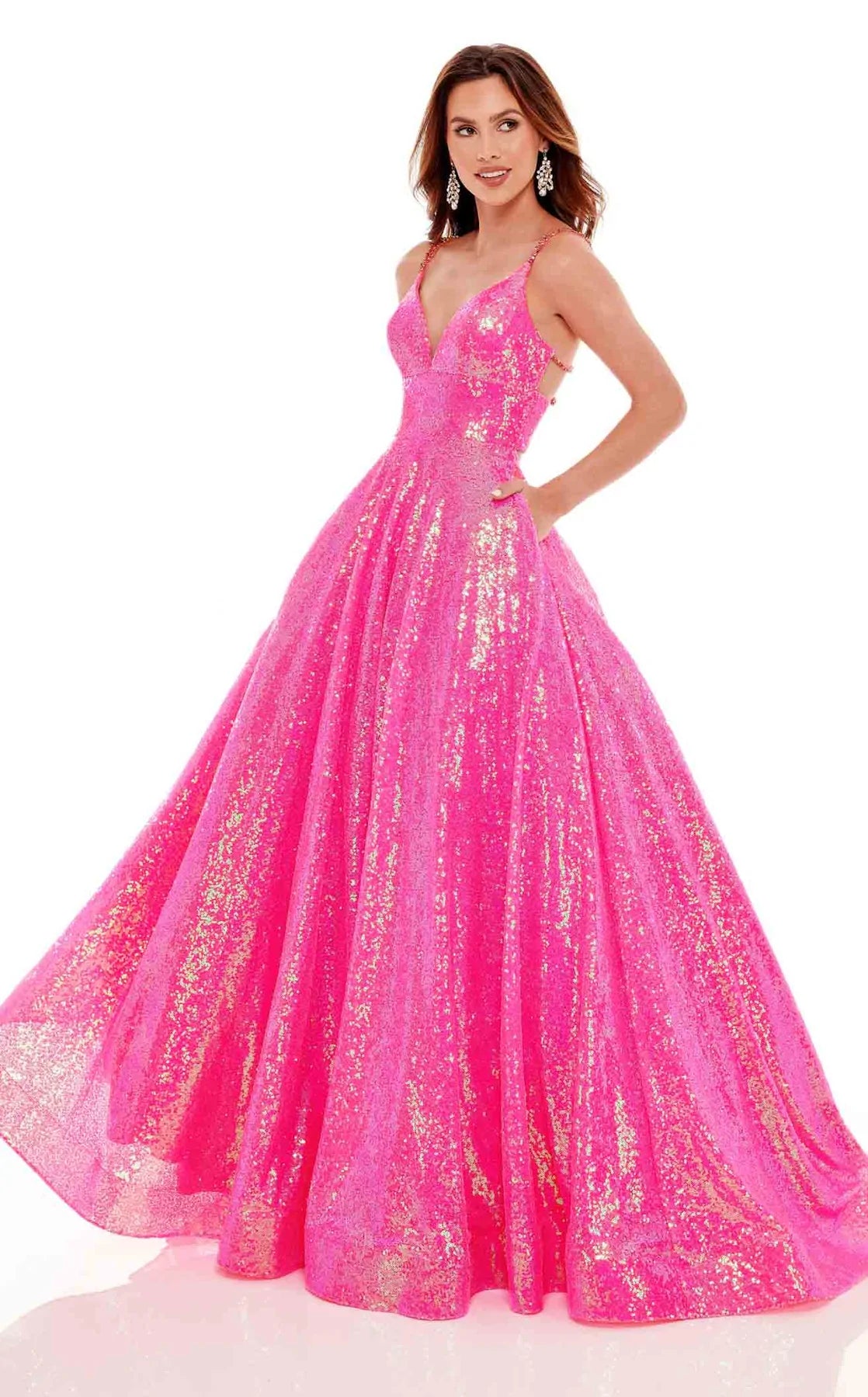 convertible prom dressesProm Dress 70130 | Hot Pink