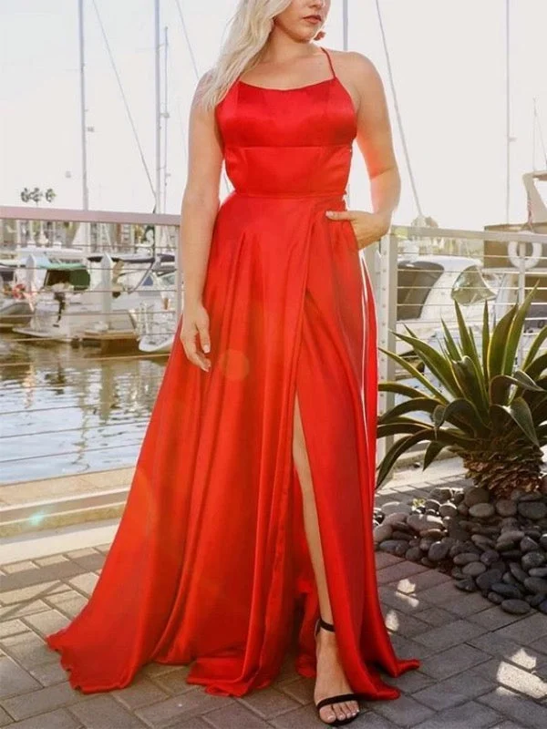 prom dresses with sheer overlaysSimple Red Color Prom Dresses, Cheap Long Prom Dresses, Affordable Prom Dresses